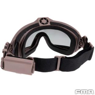 Gafas FMA con ventilador. Color TAN