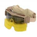 Glasses Razor 3 Glasses - Tan