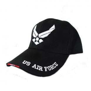 Air Force Cap Adjustable Size - Black