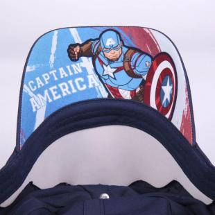 Gorra Infantil Logo Capitán América Marvel