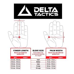Delta Tactics Strike Gloves - Multicam