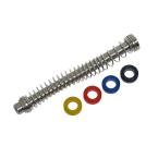 COWCOW Spring Guide for Glock 17,18, 22 and 34 TM gen 3 Silver