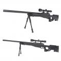 L96 Well Black + Scope + Bipod - Upgrade 530-550 Fps