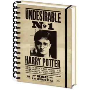 Libreta Cuaderno 3D Harry Potter Harry & Sirius