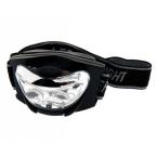 RED BLACK LED FRONT HEAD FLASHLIGHT