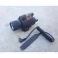 M6 Led Flashlight With Red Laser