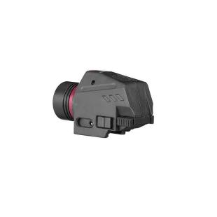 TACTICAL PISTOL FLASHLIGHT WITH RED LASER