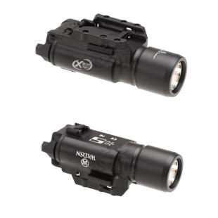 LINTERNA X300 PARA PISTOLA NEGRA