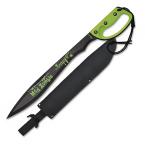 MACHETE BOLO ALBAINOX MAD ZOMBIE VERDE