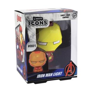 Mini Lámpara Iron Man Marvel