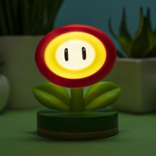 Mini Lámpara Super Mario Fire Flower