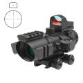 Rhino Sight 4x32 With Fibre Optic + Micro Red dot