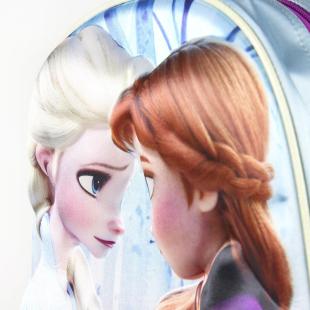 Mochila Infantil 3D Frozen II Elsa Anna Disney