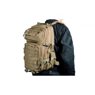 Delta Tactics Tactical Laser Cut Backpack 30L - TAN