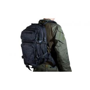 Delta Tactics Tactical Laser Cut Backpack 30L - Black