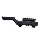 HYDRA TYPE BLACK ELEVATED DOUBLE SADDLE