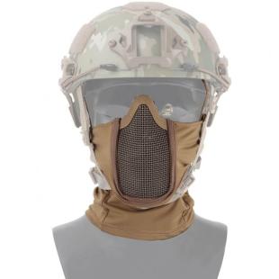Tan Full Face Protection Mask