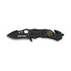 ALBAINOX KNIFE ASSISTED NAVY SEALS 6CM BLACK