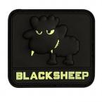 Parche PVC 3D BLACKSHEEP - Negro