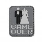 Parche PVC en relieve GAME OVER