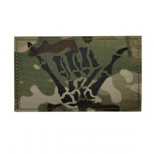 Parche Tela 3D Seal Team F198 Multicam