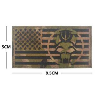 3D Seal Team F22 Multicam Fabric Patch