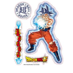 Pegatinas Dragon Ball Goku & Vegeta 16x11cm / 2 hojas
