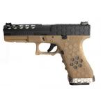 PISTOLA ARMORER WORKS VX0111 NEGRO/TAN GBB