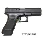 PISTOLA KP 17  CO2 KJ Works Negra