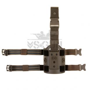 Amomax Tan Rigid High Resistance Leg Holster