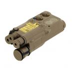 Battery holder AN / PEQ 16 Tan