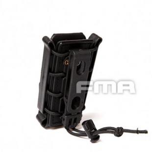 Soft Shell Scorpion Black Pistol Magazine Pouch - FMA