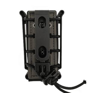 SOFT SHELL SCORPION PISTOL MAG HOLDER BLACK/OD - FMA