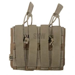 Pouch AK,G36,SR25 Molle Modular Doble Delta Tactics - Tan