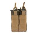 Pouch Cargador de Pistola Doble Extracción Rápida Tan