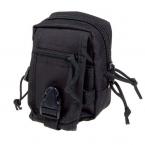 Molle Black Zipper Pouch - Delta Tactics