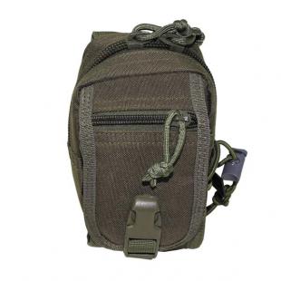 Pouch with Zipper - OD Green