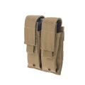 Double Molle Pistol Pouch - Tan