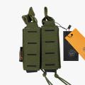 Pouch Doble Portacargador Pistola Conquer Corte Láser OD