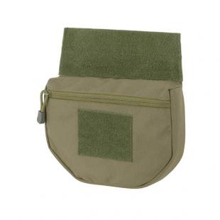Drop-Down Pouch For Green Tactical Vest OD