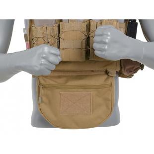 Drop-Down Pouch For Green Tactical Vest OD