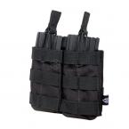 M4 Molle Modular Double Delta Tactics Pouch - Black