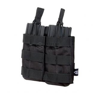 Delta Tactics Double Modular M4 Molle Pouch - Black