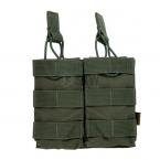 M4 Molle Modular Doble Delta Tactics Pouch - OD Green