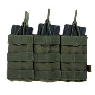 M4 Molle Modular Triple Delta Tactics Pouch - OD Green