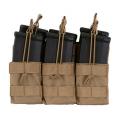 Pouch M4 Molle Modular Triple - Tan