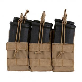 M4 Molle Modular Triple Pouch - Tan
