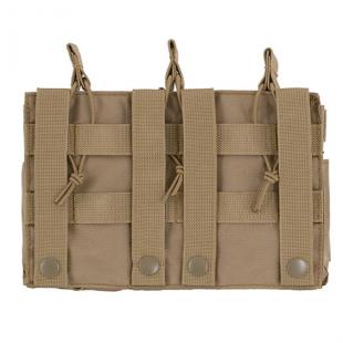 M4 Molle Modular Triple Pouch - Tan