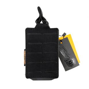 Pouch M4 Portacargador Conquer Corte Láser Negro