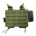 Double Magazine Pouch M4 Conquer Laser Cut Green OD